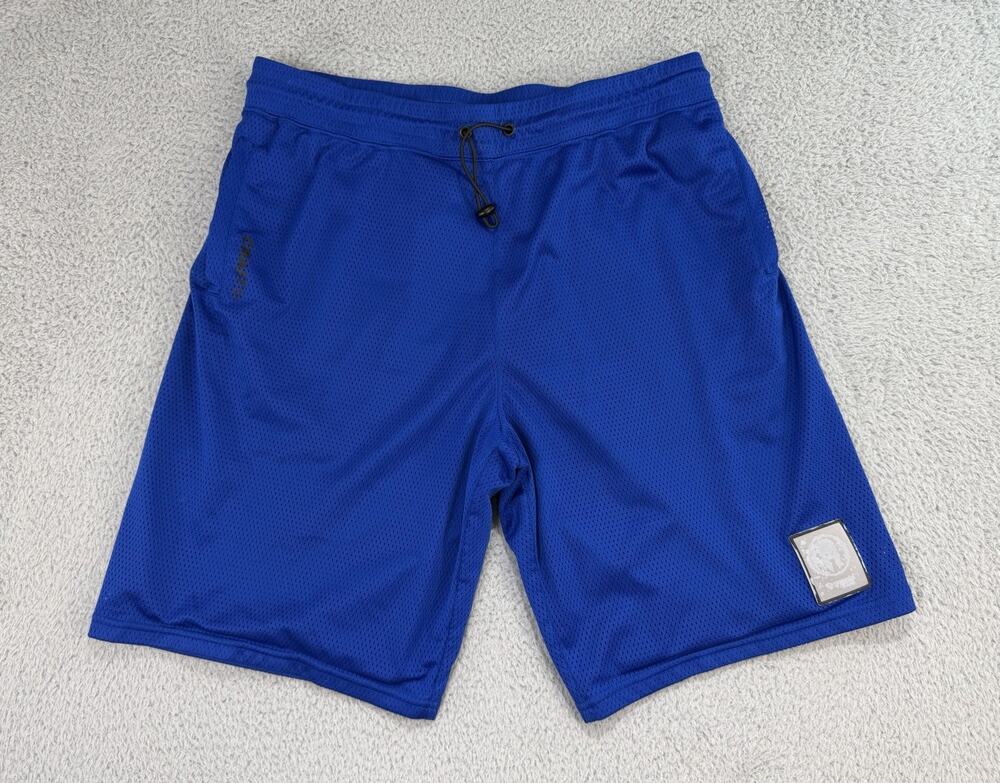 Spartan by Craft Deft 2.0 Comfort Athletic Training Shorts Blue Men Large Pocket